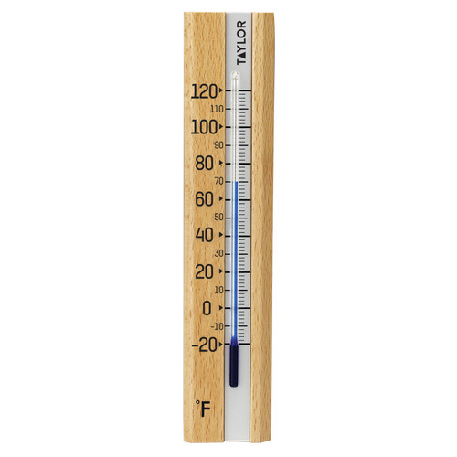 wood tube thermometer