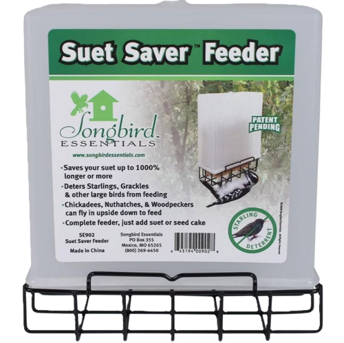 suet saver bird feeder