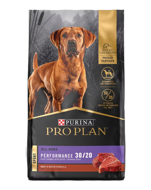 Purina® Pro Plan® Sport® All Ages Performance 30/20 Beef & Bison Formula Dry Dog Food