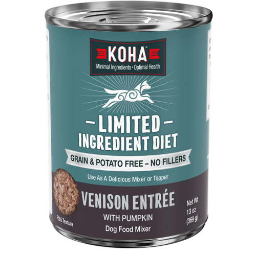 Limited Ingredient Diet Venison Entrée for Dogs