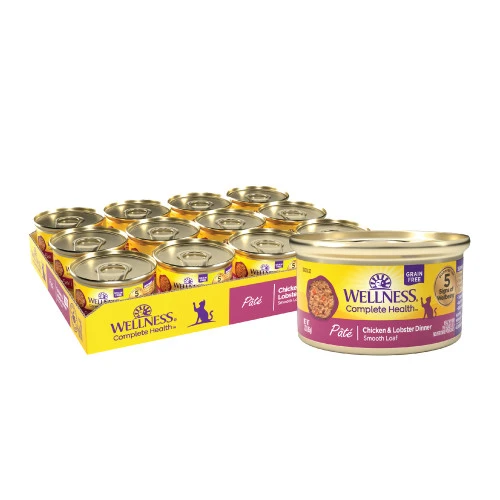 Wellness® Complete Health™ Chicken & Lobster Pâté Cat Food