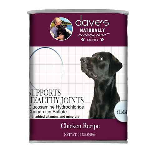 Dave's Pet Food Restricted Hip & Joint Support, Chicken, Duck, & Turkey Recipe for Dogs