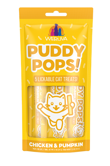 Lickable Chicken & Pumpkin Cat Treat
