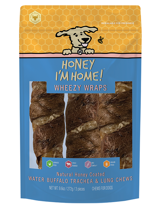 Honey I'm Home Trachea & Lung Chews