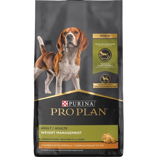 Pro Plan Adult Weight Management Shredded Chicken & Rice Formula lbs