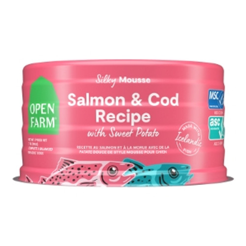 Open Farm Icelandic Salmon & Cod Wet Food for Dogs