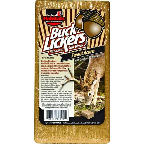 Evolve Sweet Acorn Buck Lickers - 4 lb