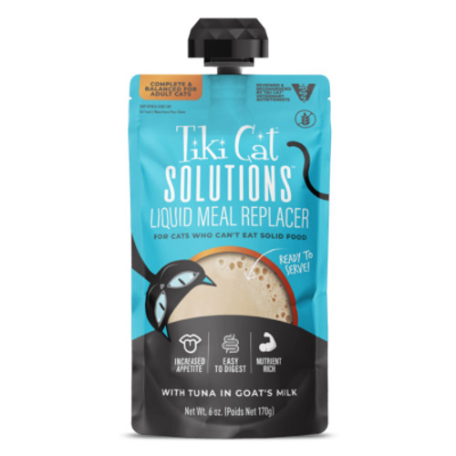 Tiki Cat® Solutions™ Liquid Meal Replacer With Tuna in Goat’s Milk