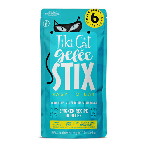 Tiki Cat® Gelée Stix™ Chicken Recipe in Gelée