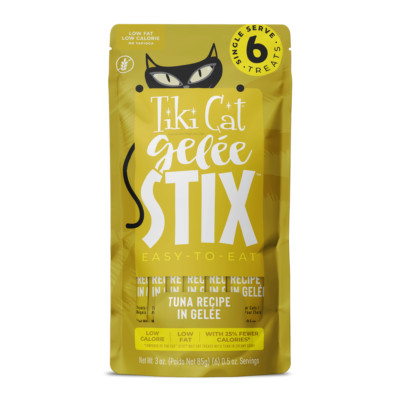 Tiki Cat® Gelée Stix™ Tuna Recipe in Gelée Pouch