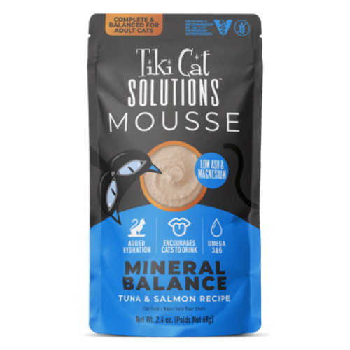 Tiki Cat® Solutions™ Mineral Balance Mousse: Tuna & Salmon Recipe