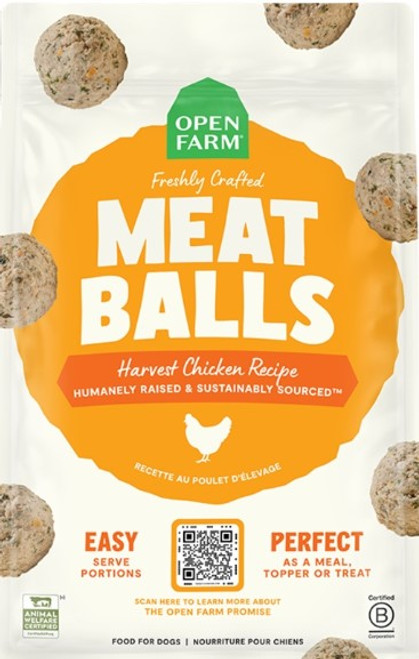 Frozen Gently Cooked Harvest Chicken Meatballs
