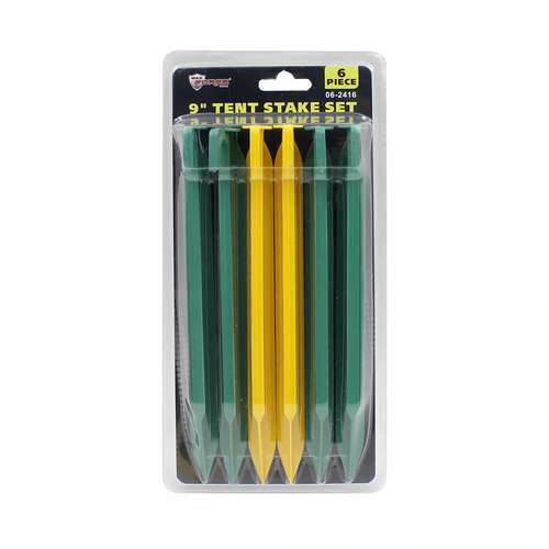 Max Force Outdoors and Camping Tent Stake Set Plastic
