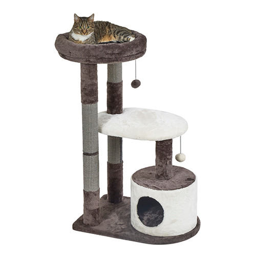 Feline Nuvo® Mocha Cream Cat Furniture