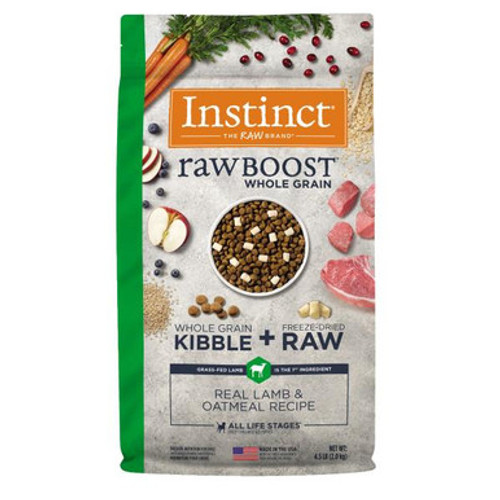Instinct® Raw Boost® Whole Grain Lamb & Oatmeal Dry Dog Food