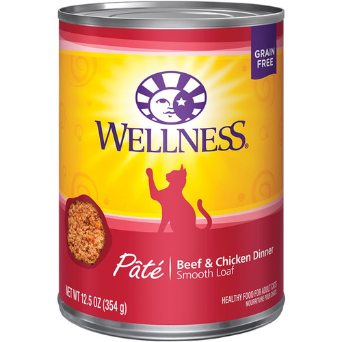 Wellness® Cat Complete Health Beef & Chicken Pate Can