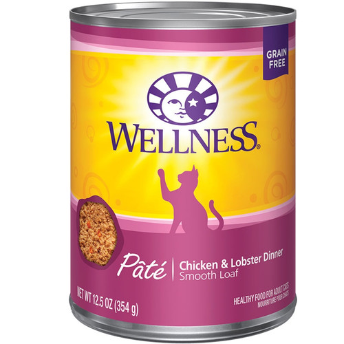 Wellness® Complete Health Chicken & Lobster Pate Cat Can