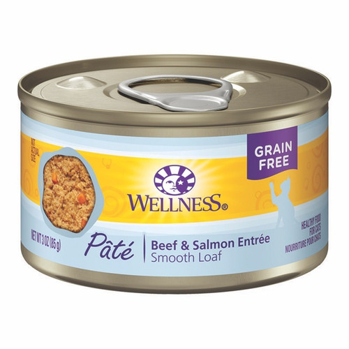 Wellness® Complete Health Pate Beef & Salmon Entree