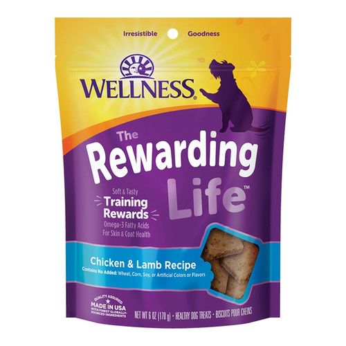Wellness® Rewarding Life Soft & Chewy Chicken & Lamb Healthy Dog Treats Wellness® Rewarding Life Soft & Chewy Chicken & Lamb Healthy Dog Treats