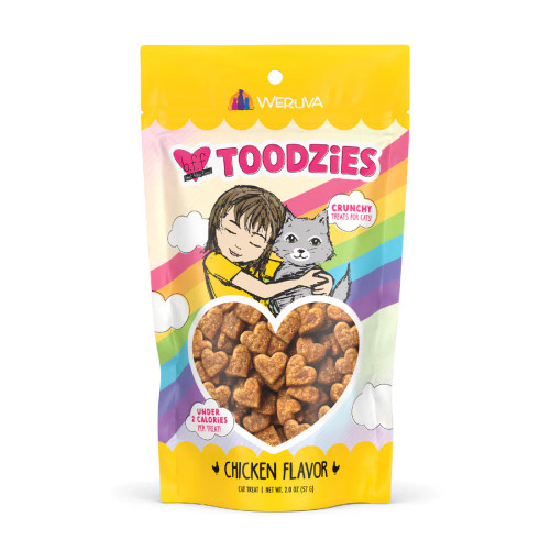 Weruva BFF Toodzies Chicken Flavor Crunchy Cat Treats
