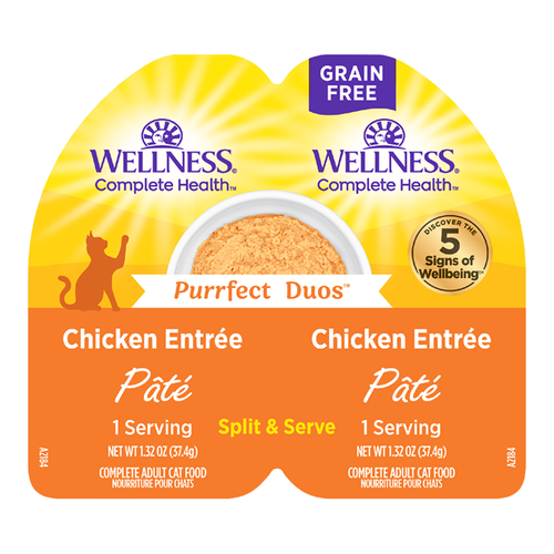 Wellness® Purrfect Duos™ Chicken Pâté Recipe