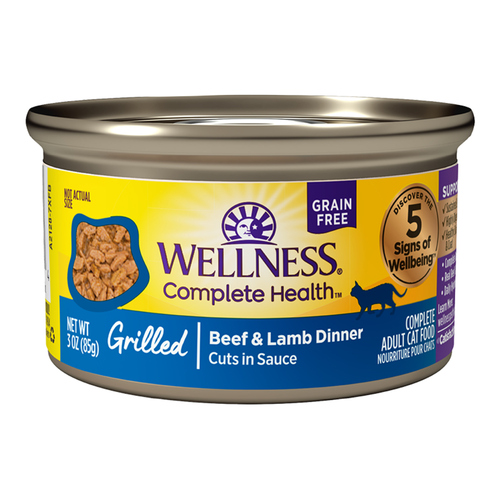 Wellness® Complete Health Grilled Beef & Lamb Wet Cat Food Recipe