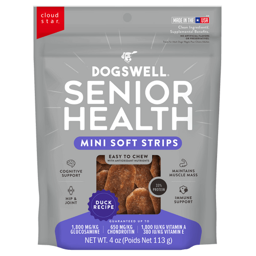 DOGSWELL® Senior Health Mini Soft Duck Strips