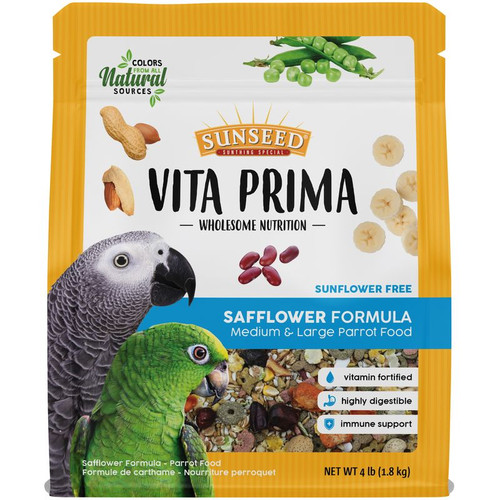Sunseed® Vita Prima® Safflower Medium & Large Parrot Food