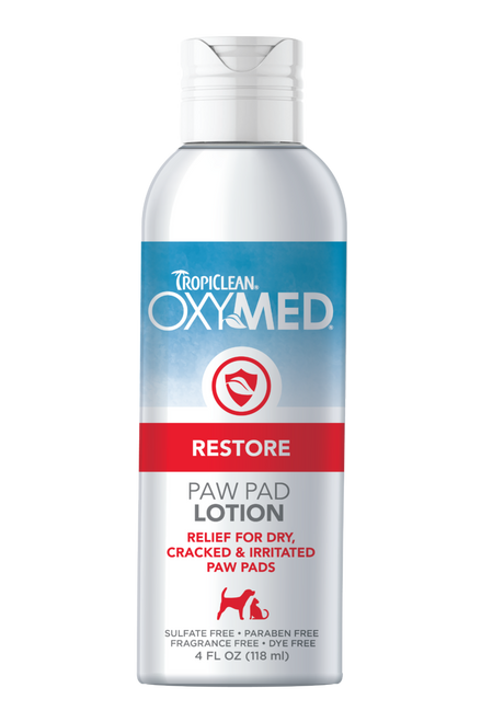TropiClean Oxymed Paw Pad Lotion for Cats & Dogs