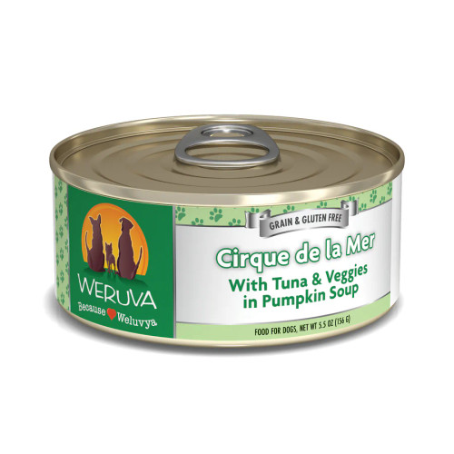 Weruva Classic Dog Cirque de la Mer Tuna & Veggies in Pumpkin Soup