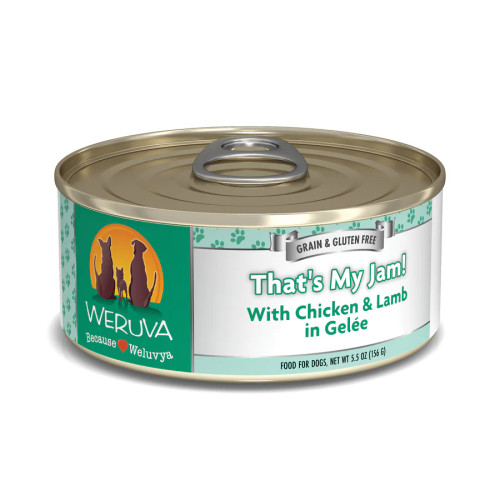 Weruva Classic Dog That's My Jam! Chicken & Lamb in Gelée