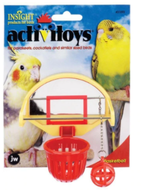 Activitoys Birdie Basketball Toy For Birds
