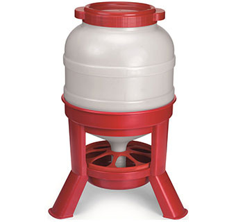 Plastic Dome Poultry Feeder