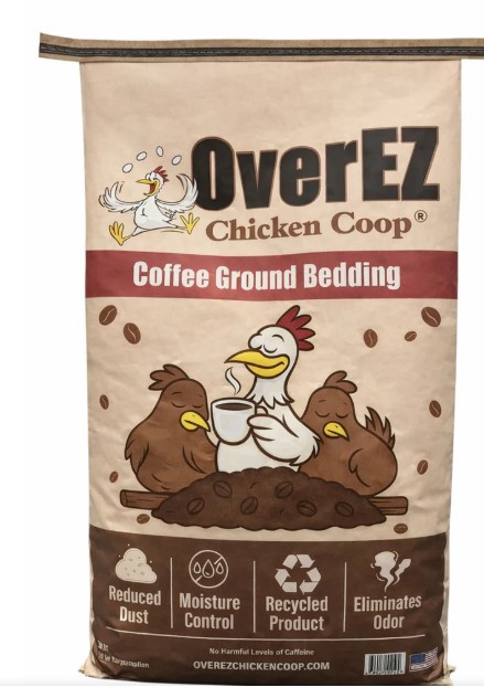 Coffee Ground Poultry Bedding