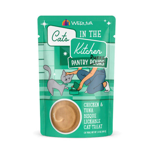 Weruva® Cats in the Kitchen® Pantry Pours Chicken & Tuna Bisque Lickable Cat Treat