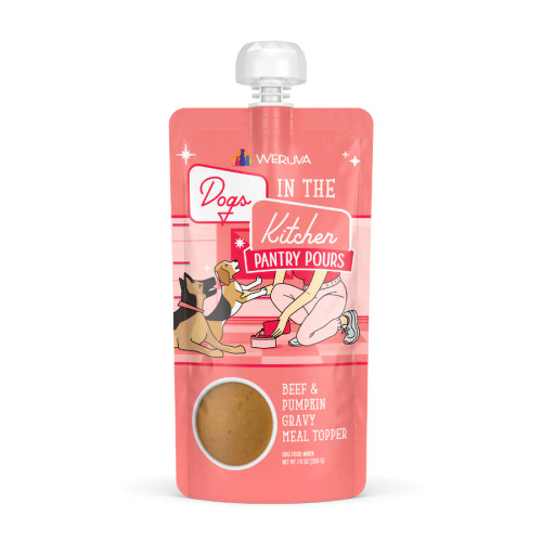 Weruva Dogs in the Kitchen Pantry Pours Beef & Pumpkin Gravy Meal Topper