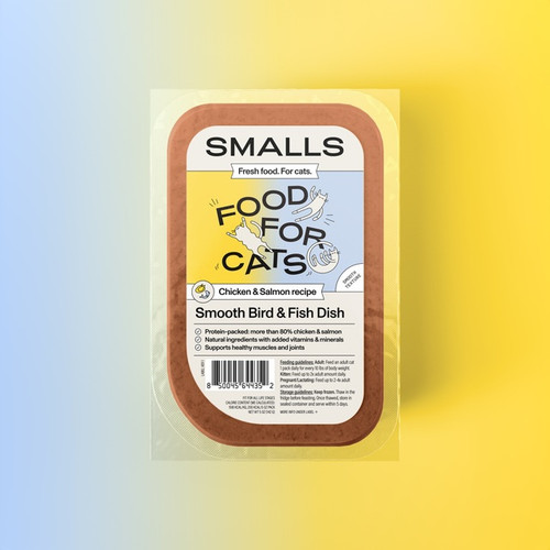 Smalls® Smooth Bird & Fish Dish Cat Food