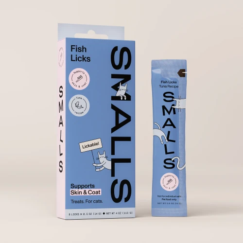 Smalls Fish Licks Supports Skin & Coat