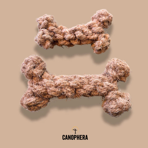 Canophera Braided CocoBones Rope Dog Toy