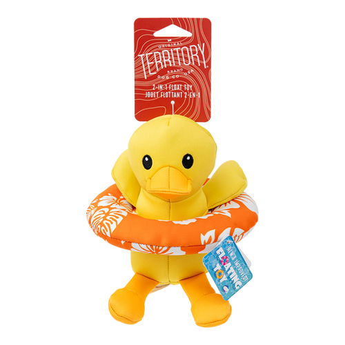 Territory Dog Floating Duck