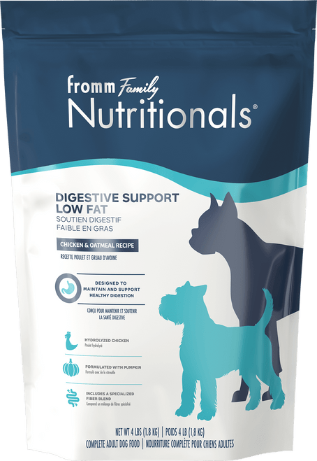 Fromm Nutritionals Digestive Support Low Fat Chicken & Oatmeal Recipe Complete Dog Food