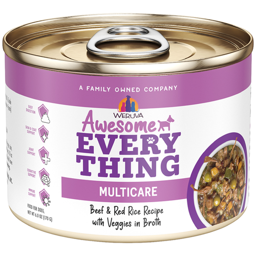 Weruva Awesome Everything Beef & Red Rice Recipe with Veggies