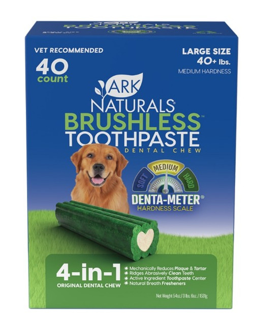 Ark Naturals Brushless Toothpaste – Large Breeds, 54oz Bag
