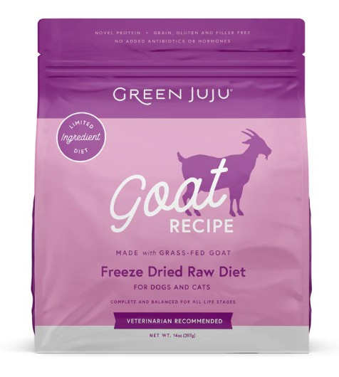 Goat Recipe - Freeze Dried Raw Diet