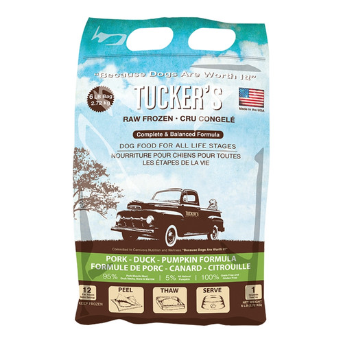 Tucker's Complete & Balanced Pork-Duck-Pumpkin Formula