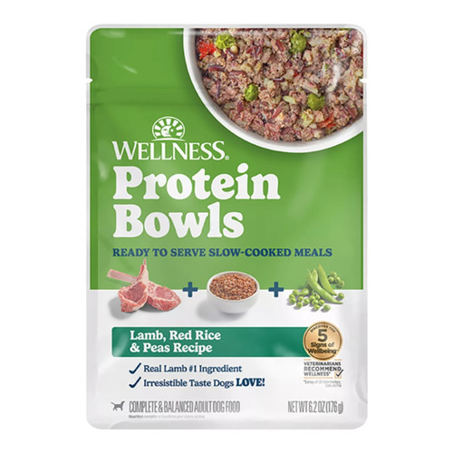 Wellness® Protein Bowls Lamb, Red Rice & Peas