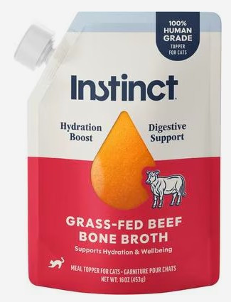 Instinct® Grass-Fed Beef Bone Broth Cat Food Topper