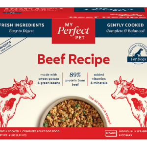 My Perfect Pet® Beef Recipe Gently Cooked Dog Food