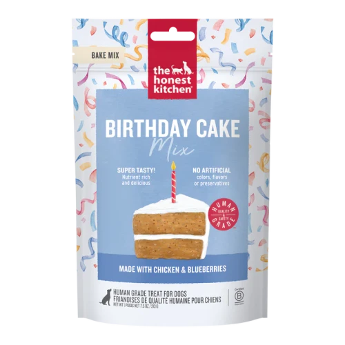 The Honest Kitchen Birthday Cake Mix made with Chicken & Blueberries