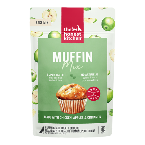 The Honest Kitchen Muffin Mix made with Chicken, Apples & Cinnamon